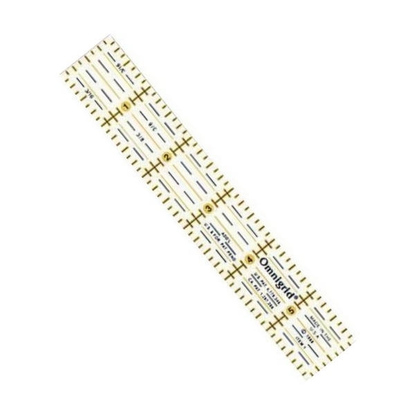 Omnigrid 1" x 6" Quilting Ruler
