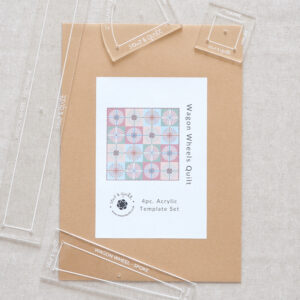 Wagon Wheels - Acrylic Template Set Quilt - Image 1