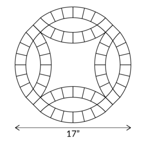 Double Wedding Ring - English Paper Pieces - Image 9
