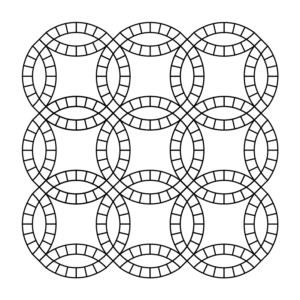 Double Wedding Ring - English Paper Pieces - Image 3