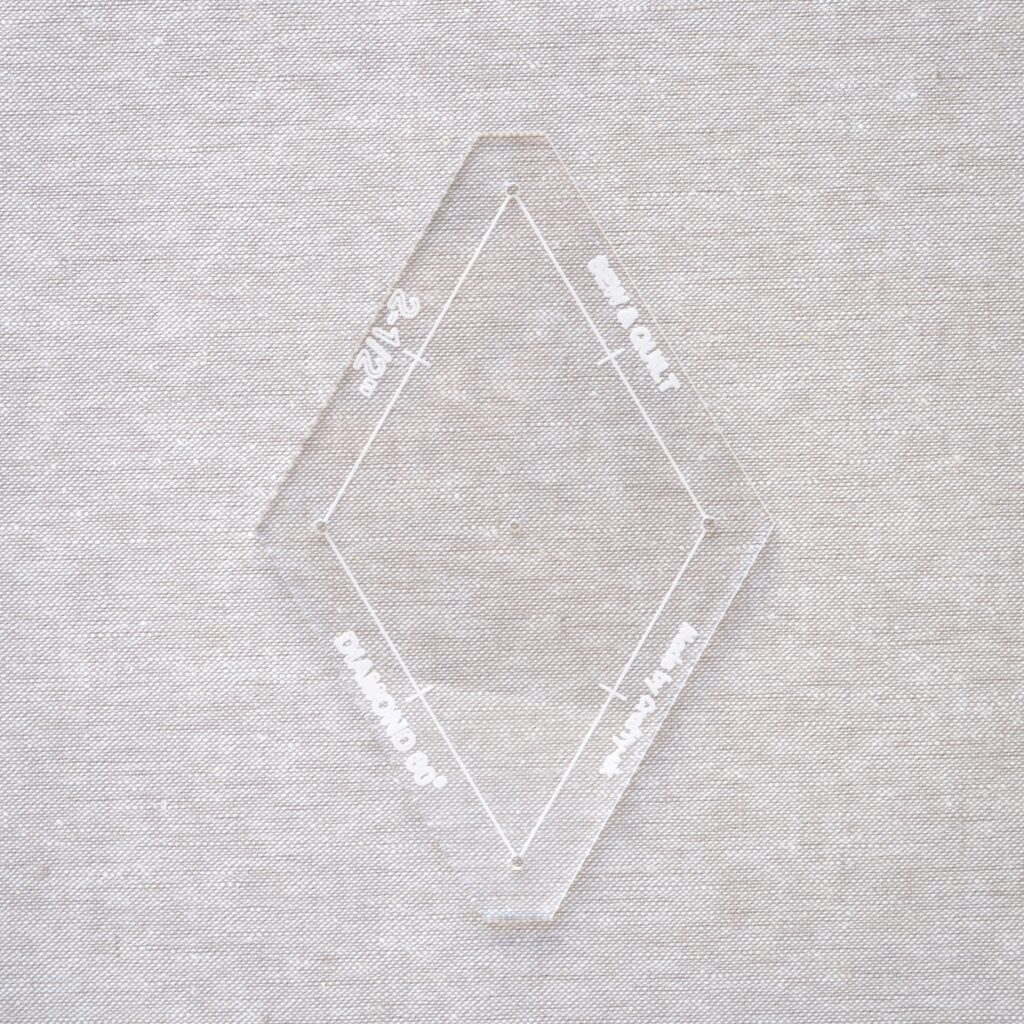 6-Point Diamond (60 degree) - Acrylic Template