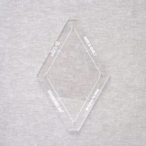 6-Point Diamond (60 degree) - Acrylic Template - Image 3