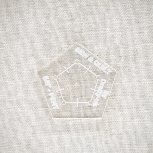 Pentagon - Acrylic Template