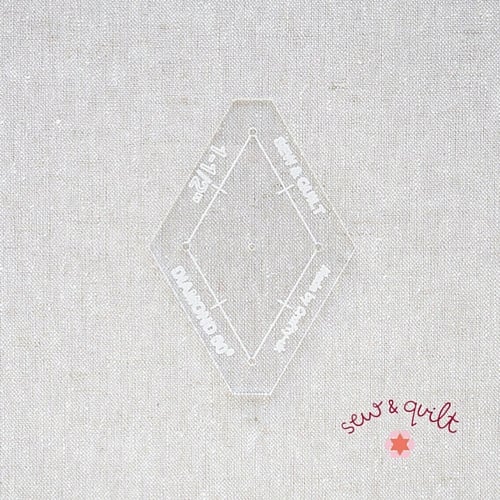 6-Point Diamond (60 degree) - Acrylic Template