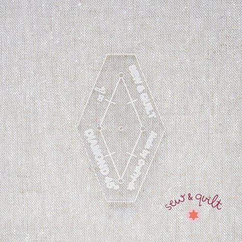 8-Point Diamond - Acrylic Template