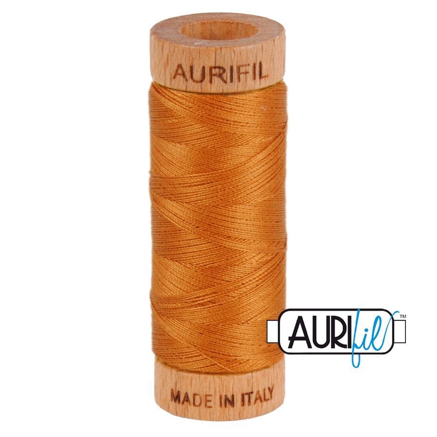 Aurifil 80wt Cotton Thread, Cinnamon #2155