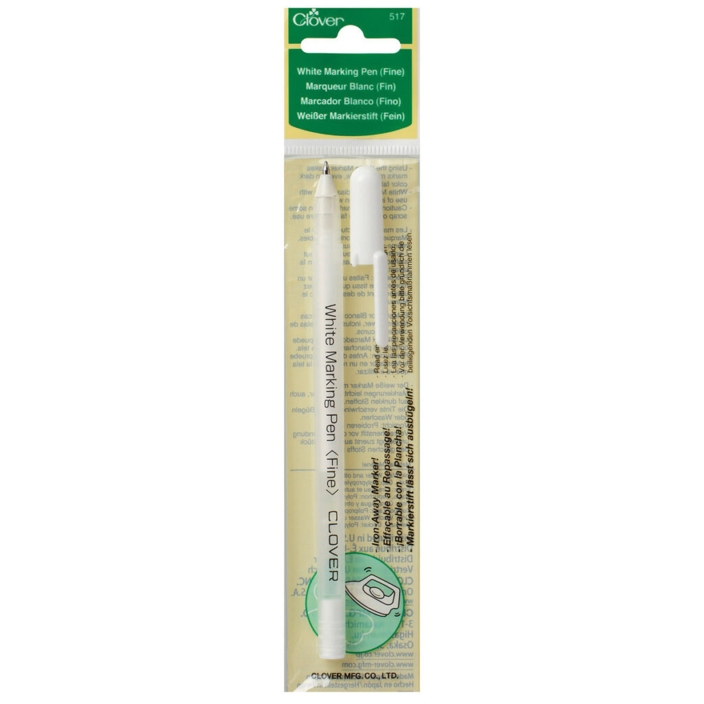 Clover White Marking Pen, Fine | 517