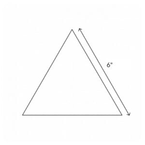 Equilateral Triangle - English Paper Pieces - Image 8