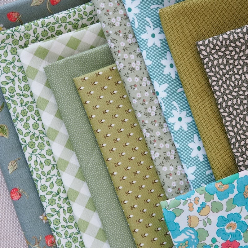 Green Fabric Bundle