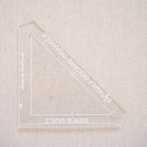 Half Square Triangle - Acrylic Template - Image 6