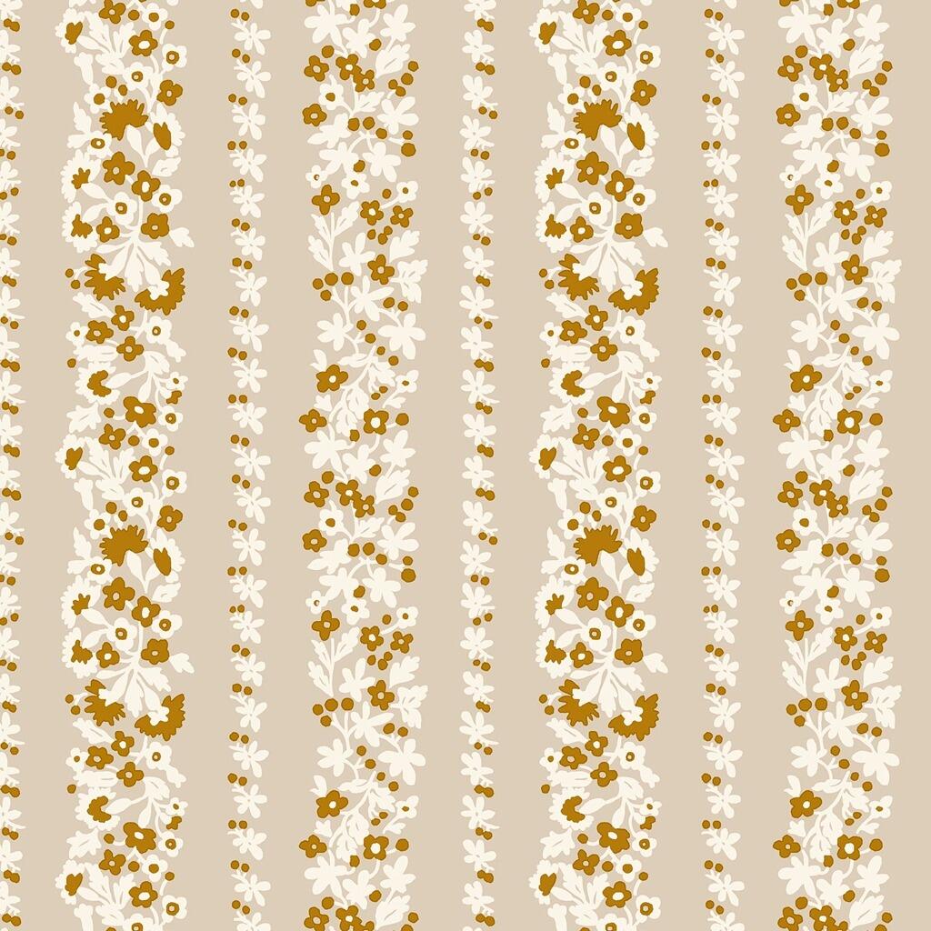 Liberty Denim Florals Topiary Stripe | 01667402C