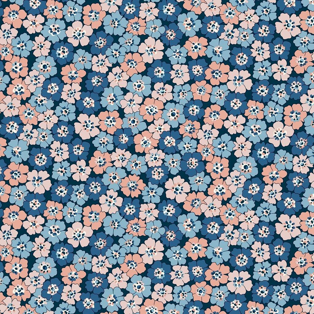 Liberty Denim Florals Spring Flourish | 01667405A