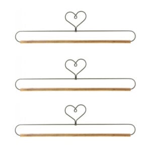 Heart Quilt Hangers, 12" | 3 Pack - Image 3