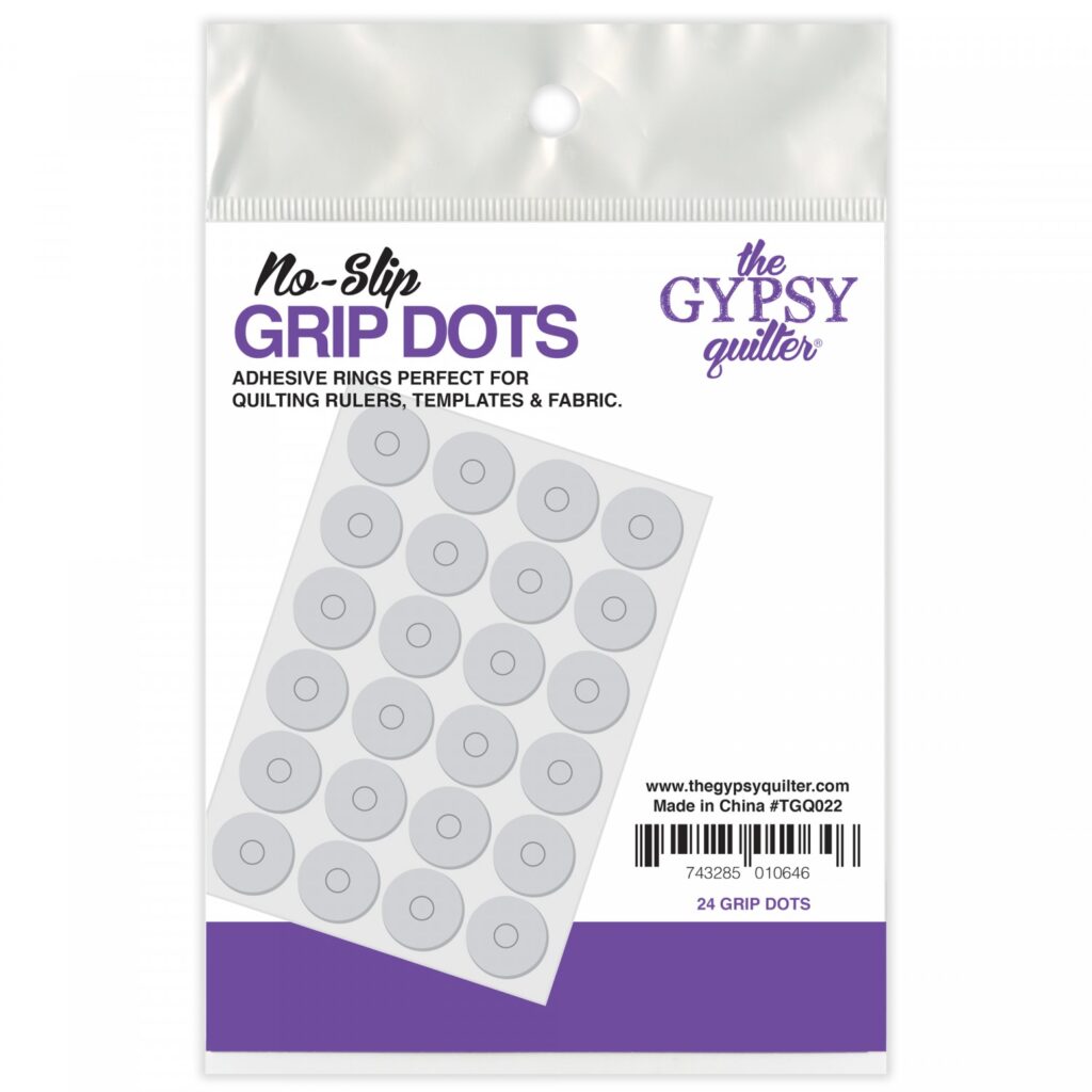 The Gypsy Quilter No Slip Grip Dots - Ruler Grips