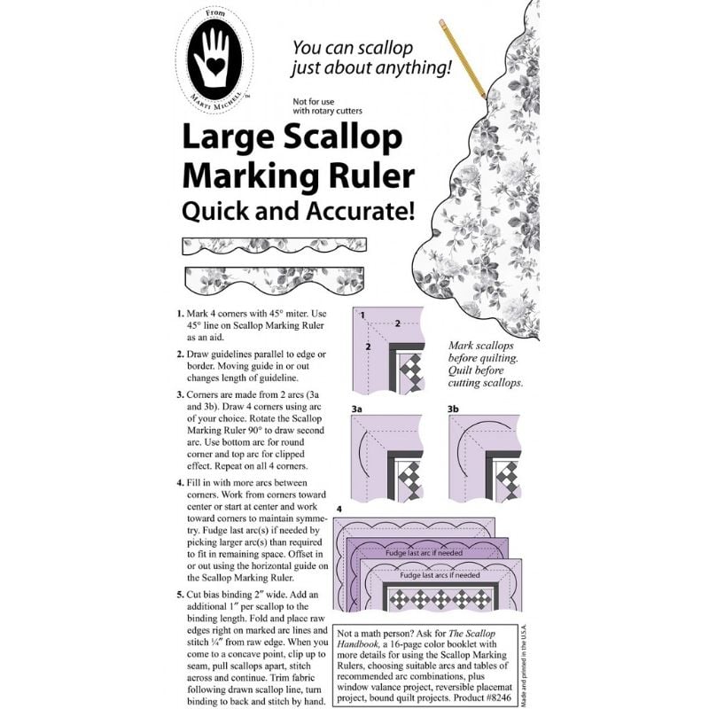 Large Scallop Ruler
