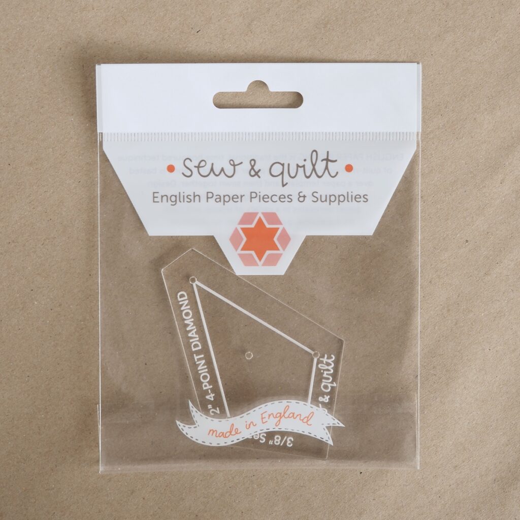 4-Point Diamond - Acrylic Template