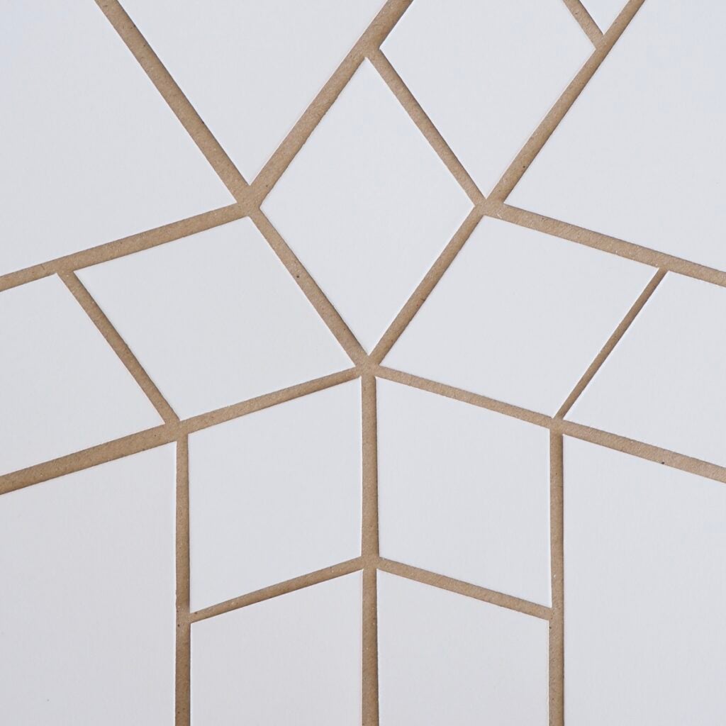 5-Point Diamond - English Paper Pieces