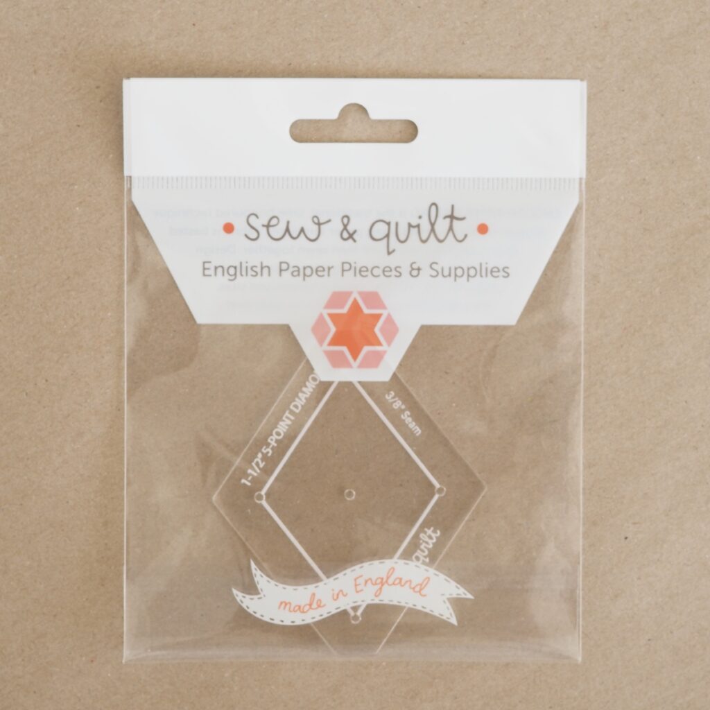 5-Point Diamond - Acrylic Template