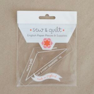 5-Point Diamond (Half Length) - Acrylic Template - Image 2