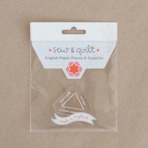 5-Point Diamond (Half Width) - Acrylic Template - Image 2
