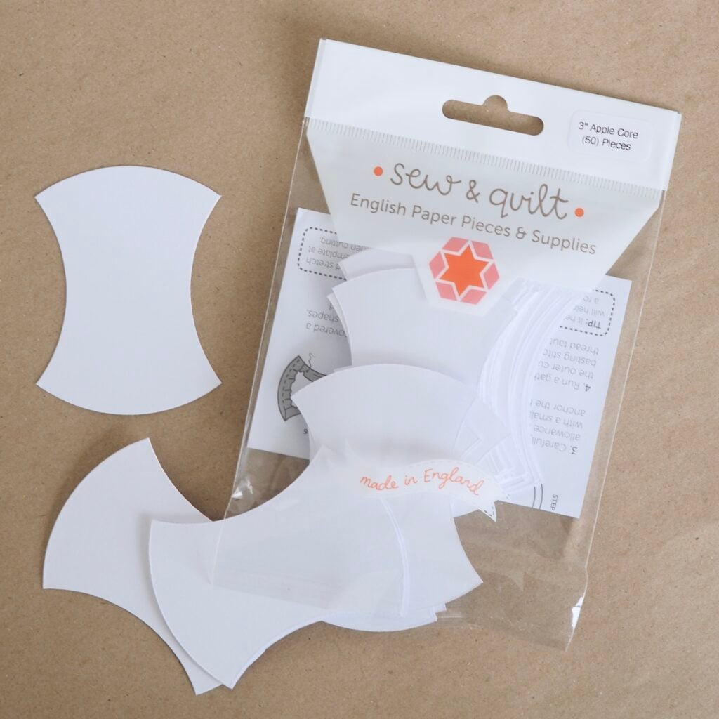 Apple Core - English Paper Pieces