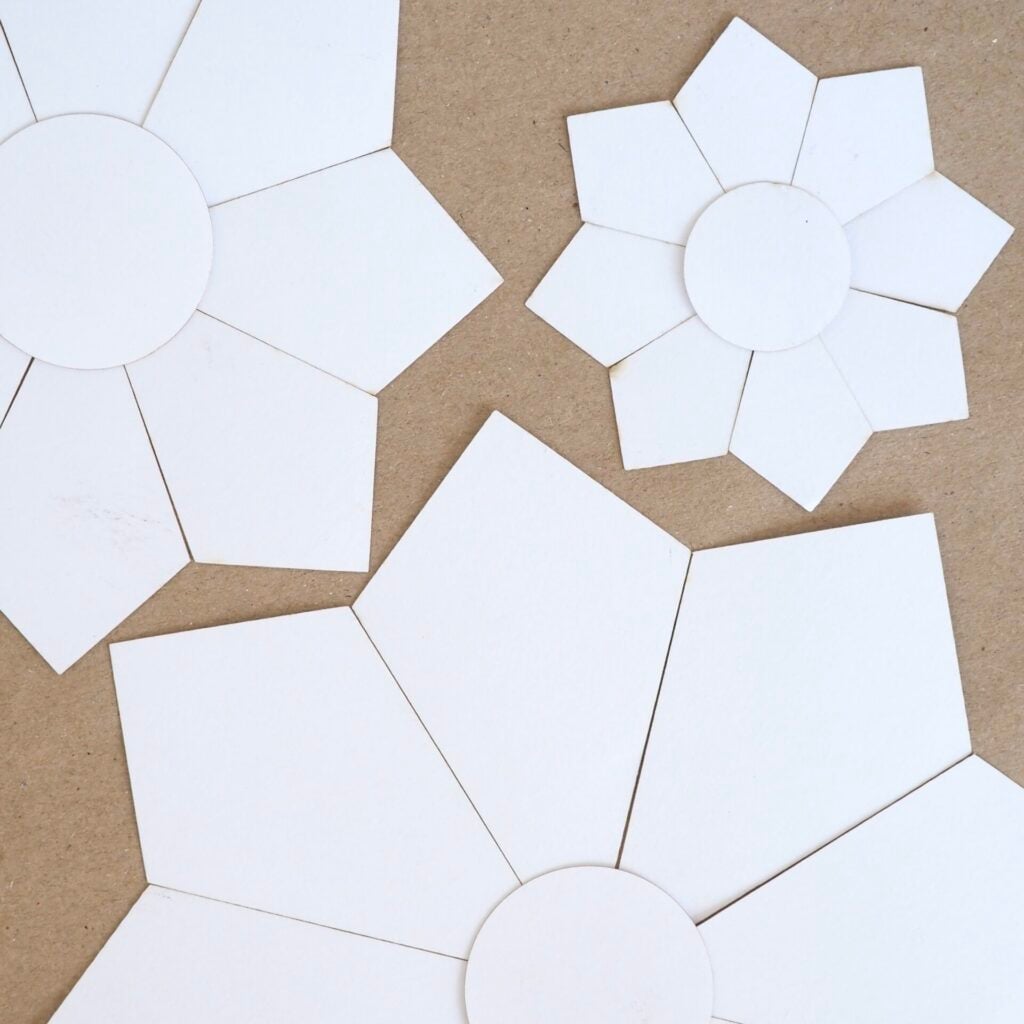 Chrysanthemum (8 Petal) - English Paper Pieces