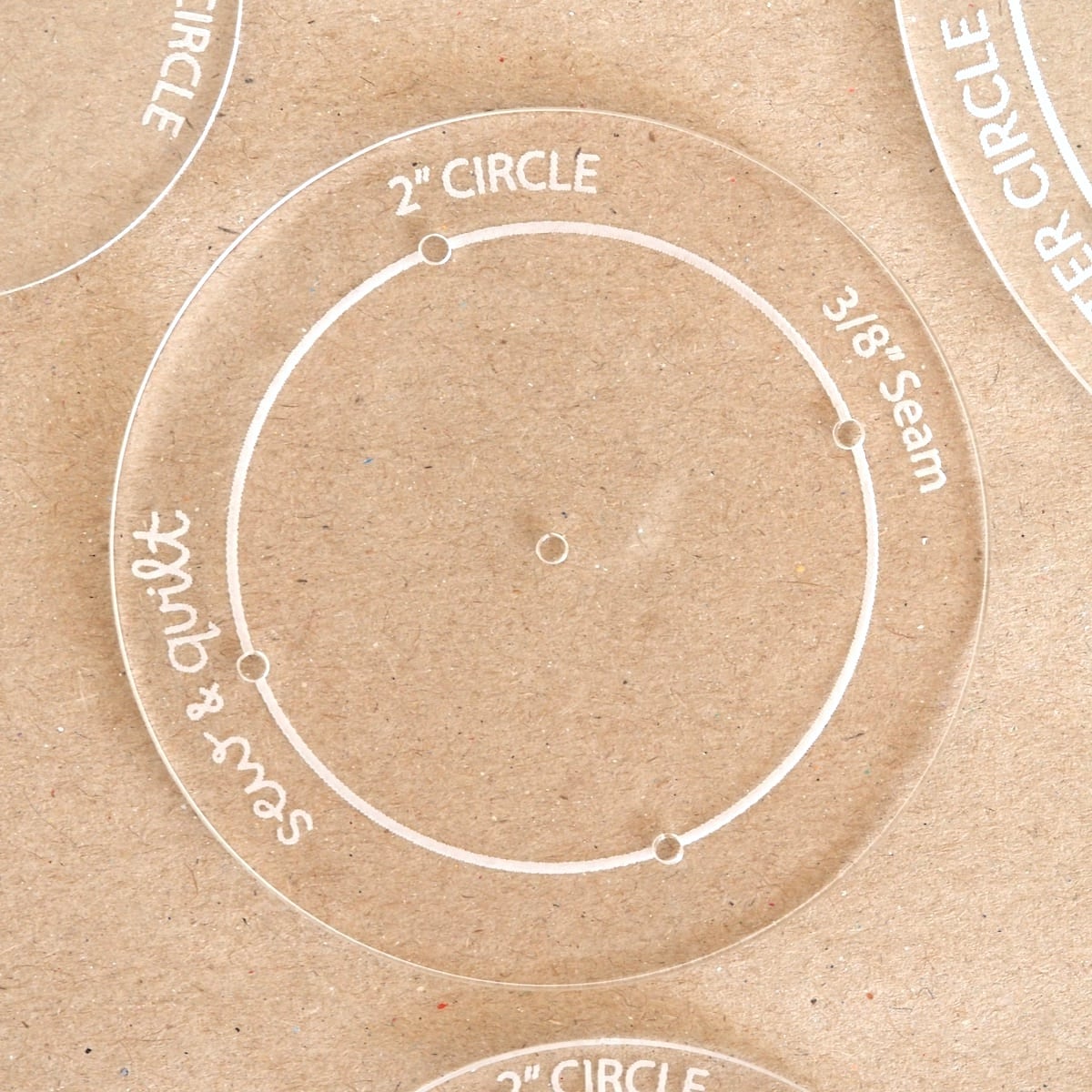 Circle - Acrylic Template - Image 1