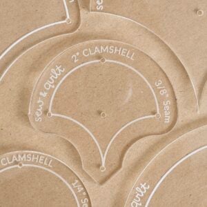 Clamshell - Acrylic Template - Image 1