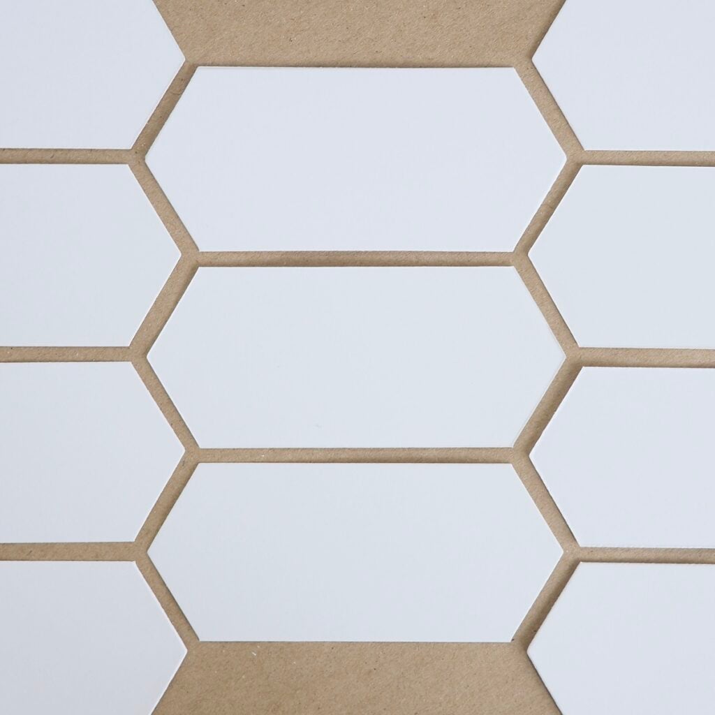 Elongated Hexagon - English Paper Pieces