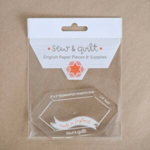 Elongated Honeycomb - Acrylic Template - Image 2