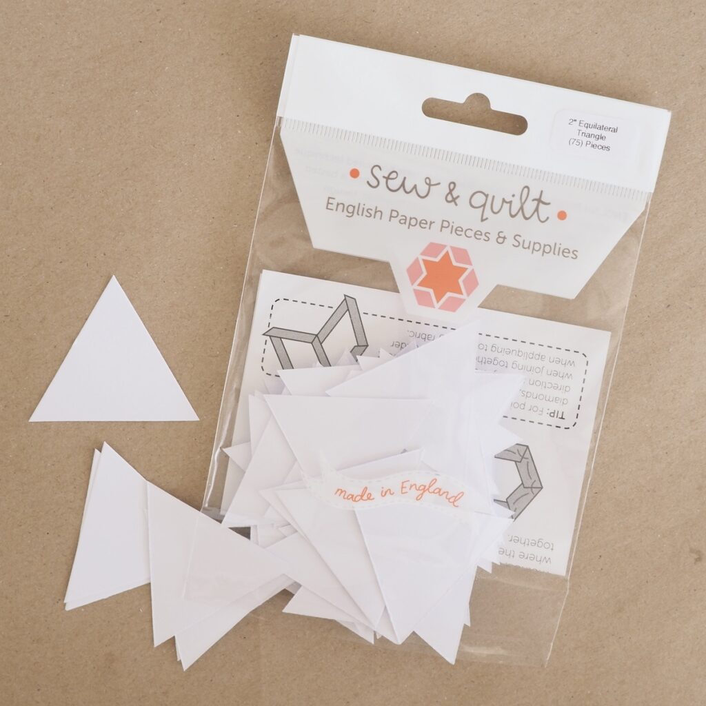 Equilateral Triangle - English Paper Pieces