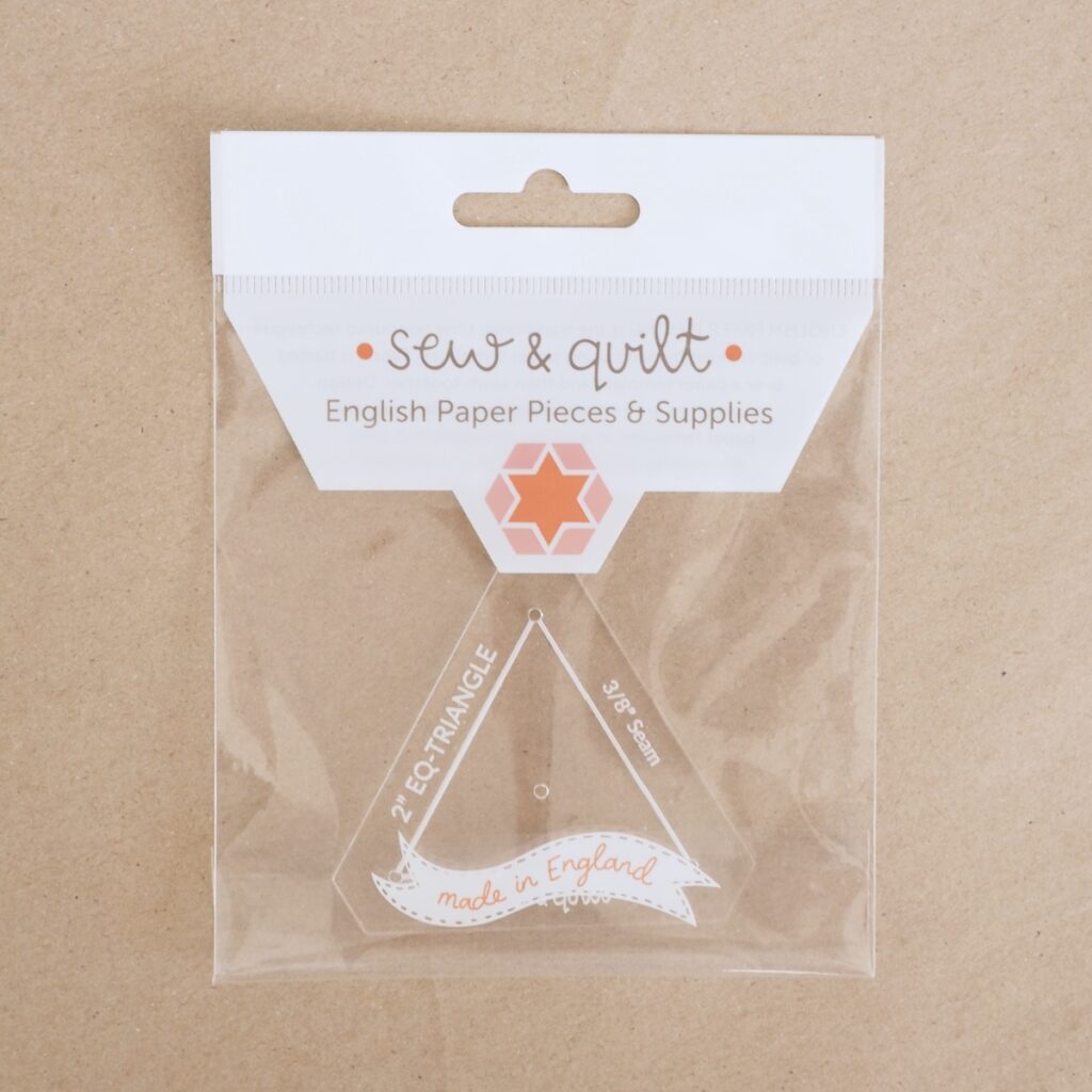 Equilateral Triangle - Acrylic Template