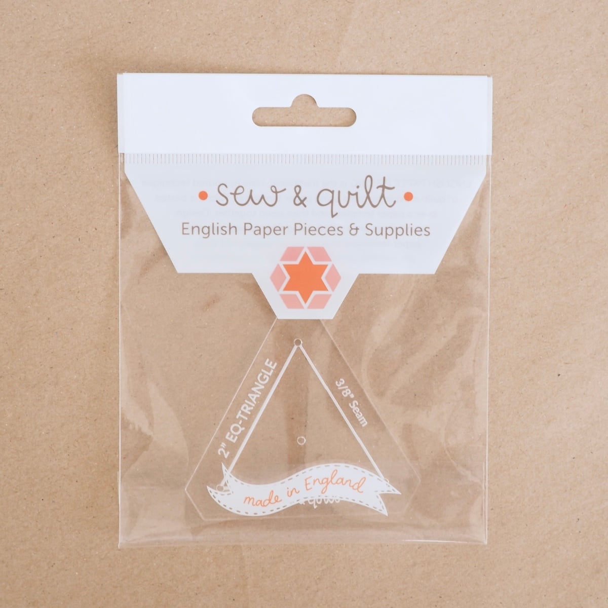 Equilateral Triangle - Acrylic Template - Image 2