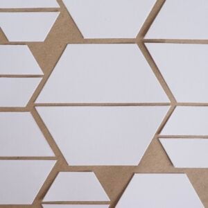 Half Hexagon - English Paper Pieces - Image 2