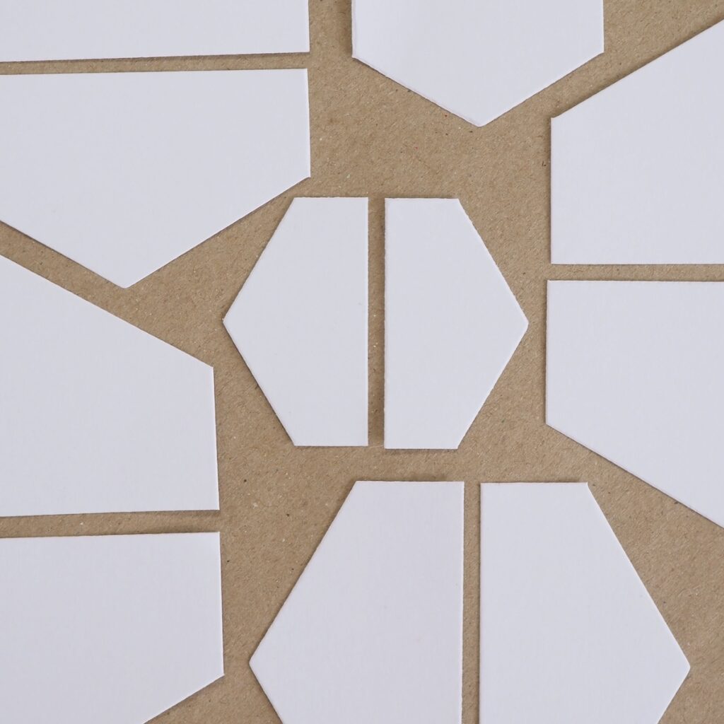 Half Hexagon (Pointed) - English Paper Pieces