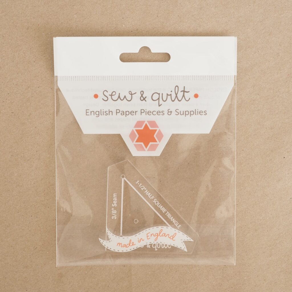 Half Square Triangle - Acrylic Template