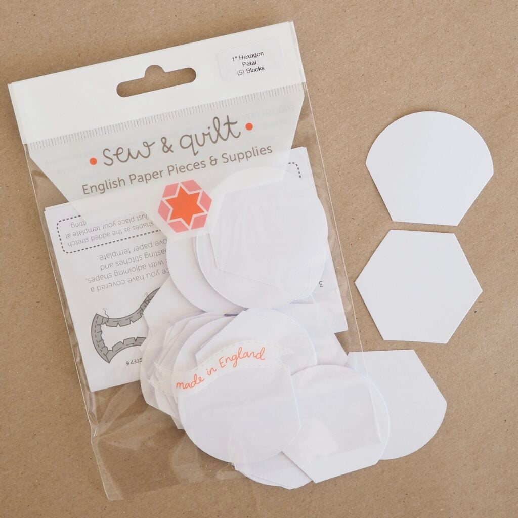 Hexagon Petal - English Paper Pieces