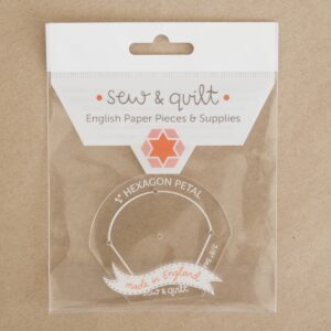 Hexagon Petal - Acrylic Template - Image 2