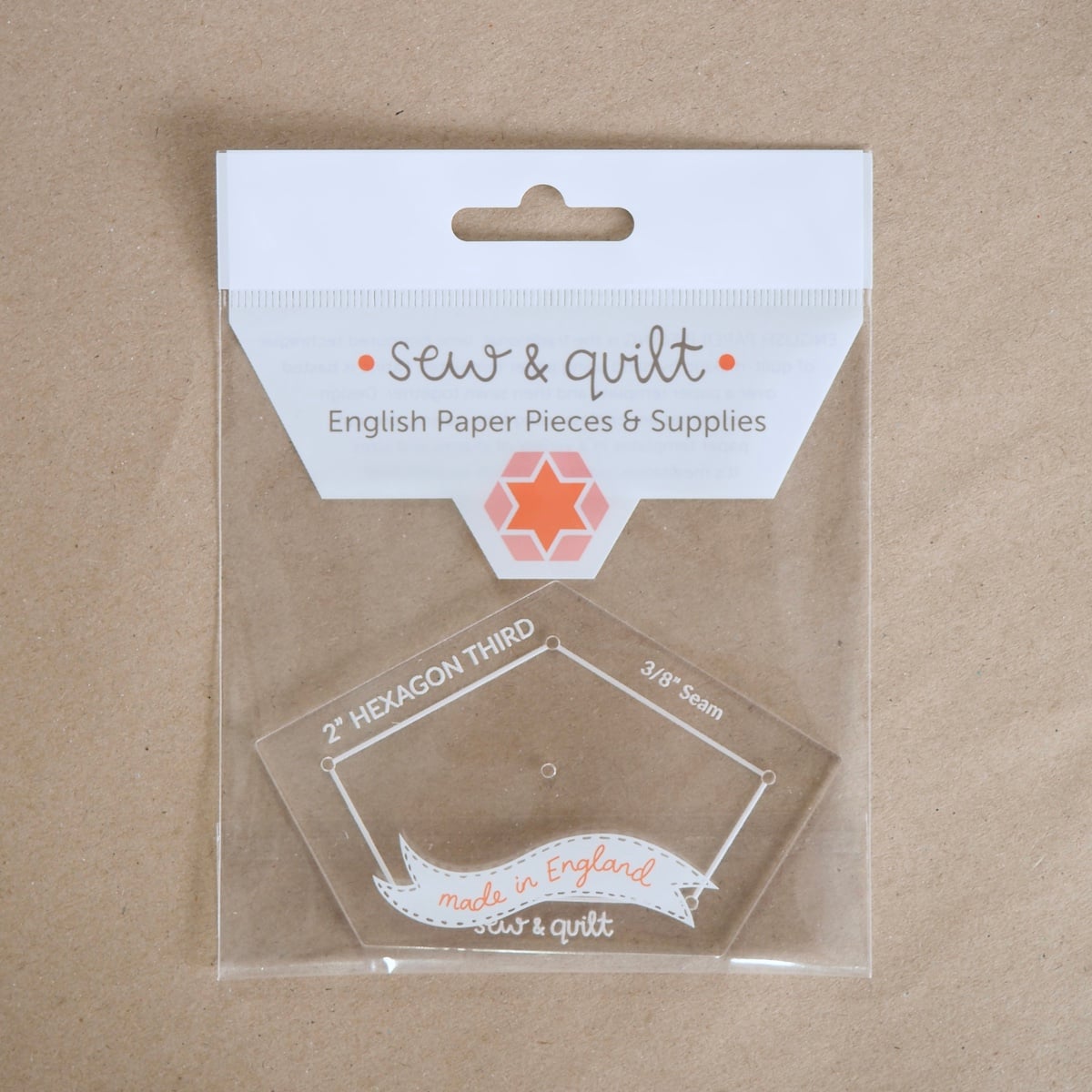 Hexagon Third - Acrylic Template - Image 2