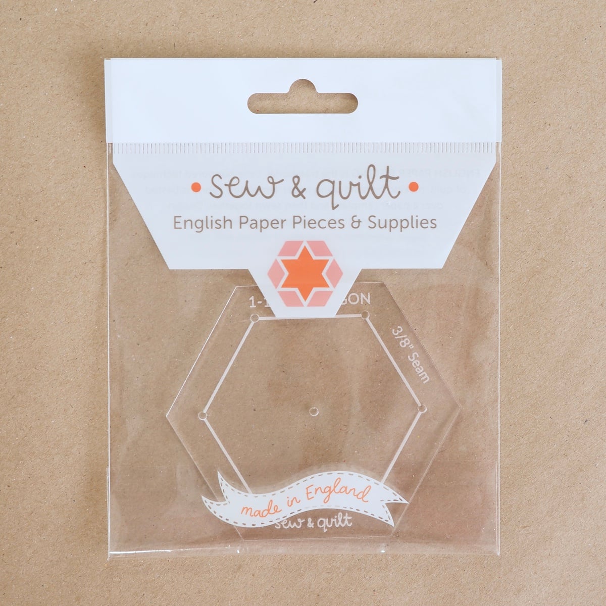 Hexagon - Acrylic Template - Image 2