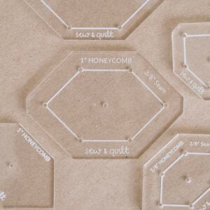 Honeycomb - Acrylic Template - Image 1