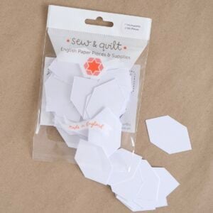 Honeycomb paper pieces