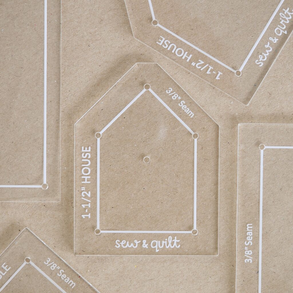 House - Acrylic Template