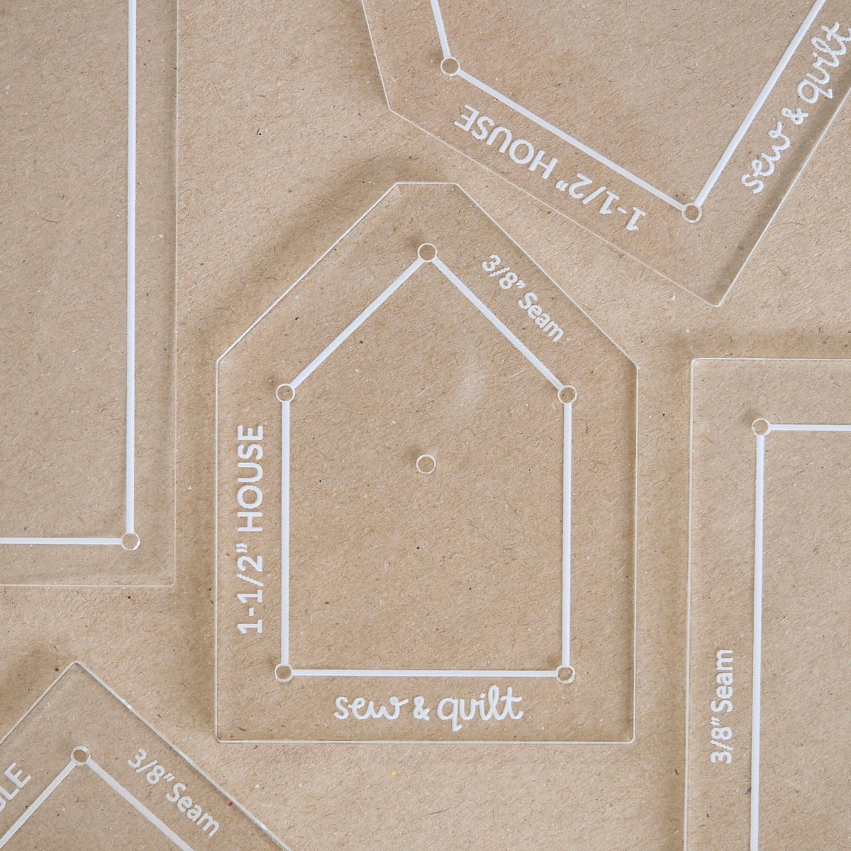 House - Acrylic Template - Image 1