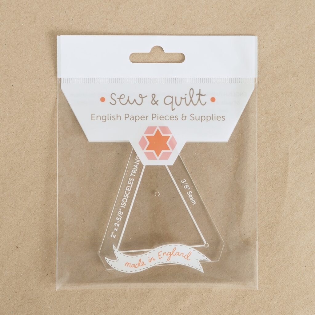 Isosceles Triangle - Acrylic Template