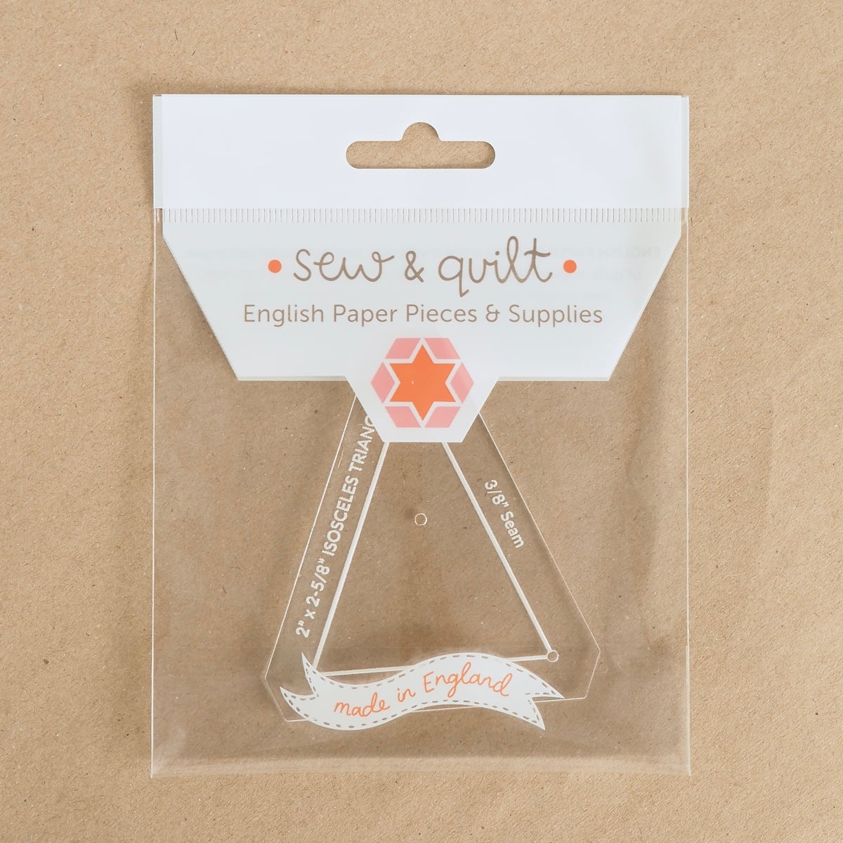 Isosceles Triangle - Acrylic Template - Image 2