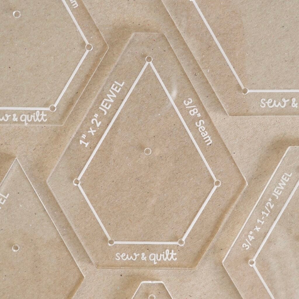 Jewel - Acrylic Template