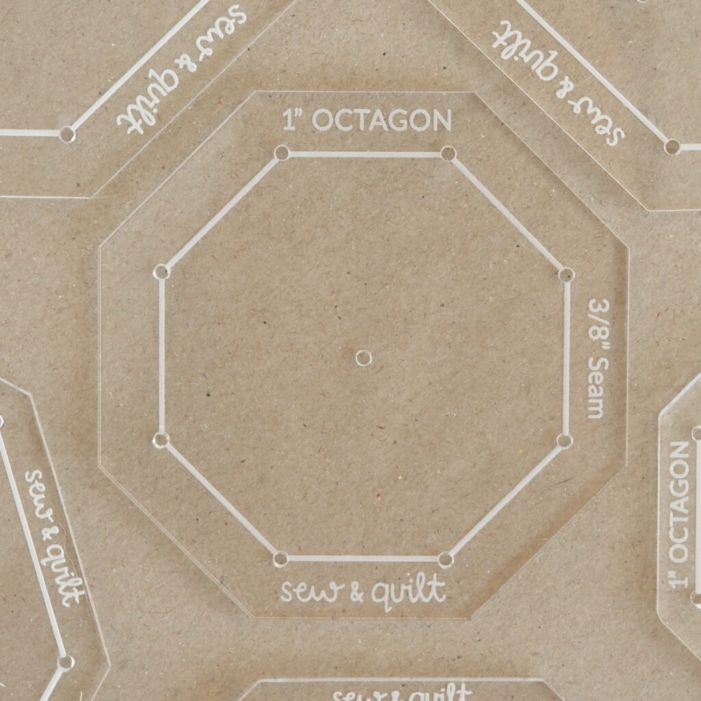 Octagon - Acrylic Template