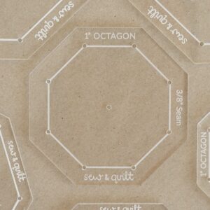 Octagon - Acrylic Template - Image 1
