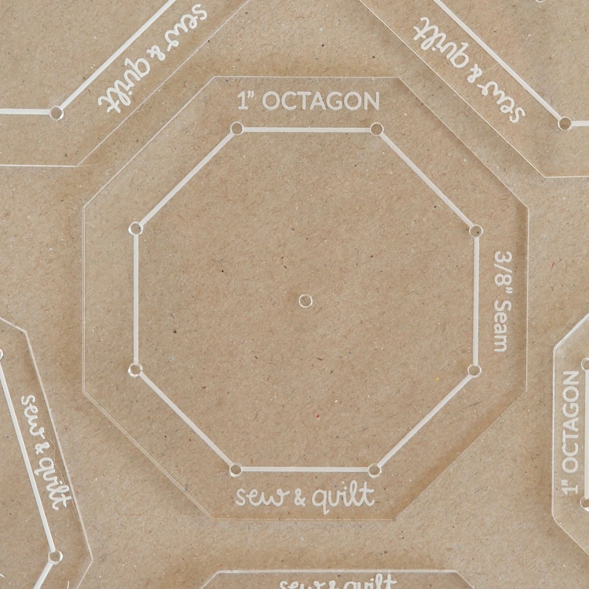 Octagon - Acrylic Template - Image 1